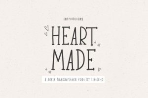 Heart Made Font