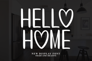 Hello Home Font