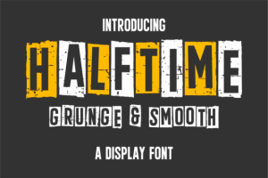 Halftime Font