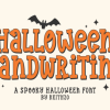 Halloween Handwriting Font