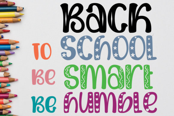 Halloween School Font - Image 6