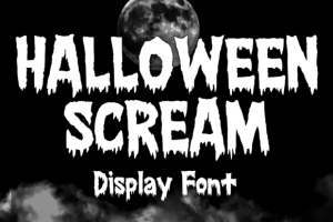 Halloween Scream Font