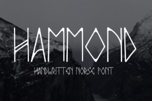 Hammond Font