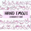 Hand Emoji Font