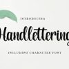 Hand Lettering Font