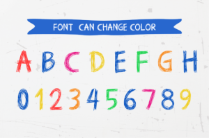 Alternative view of Hand Pen Sketchy Font