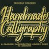 Handmade Calligraphy Font