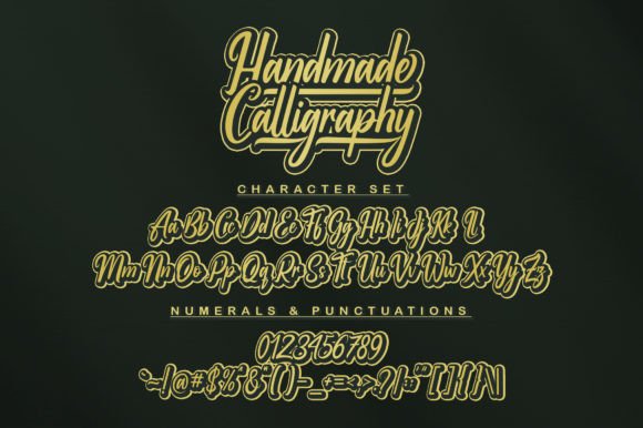 Handmade Calligraphy Font - Image 9