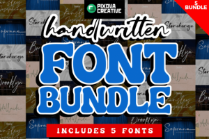 Handwritten Bundle Font