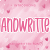 Handwritten Font