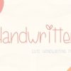 Handwritten Font