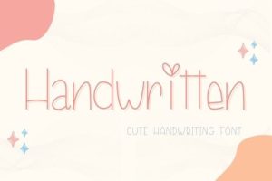 Handwritten Font