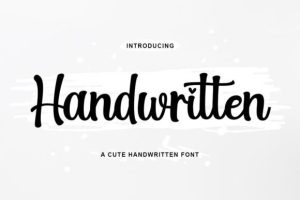 Handwritten Font