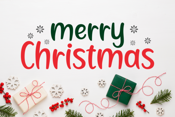 Happily Christmas Font - Image 2