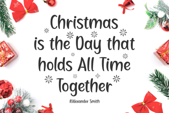 Happily Christmas Font - Image 3