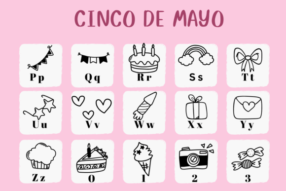 Happy Birthday Font - Image 3