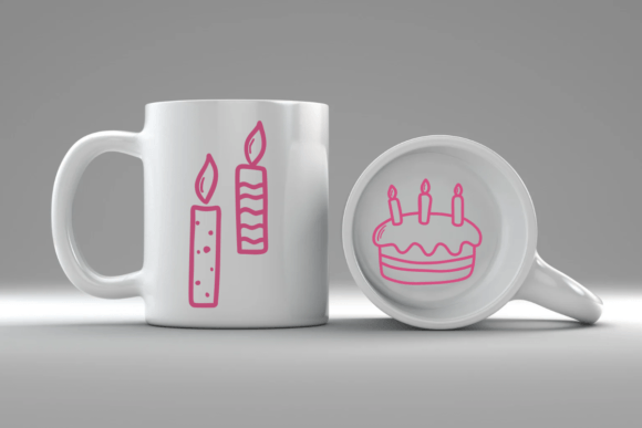 Happy Birthday Font - Image 6