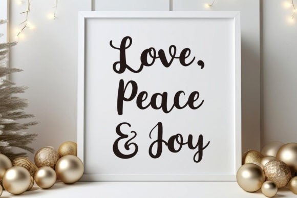 Happy Christmas Font - Image 2