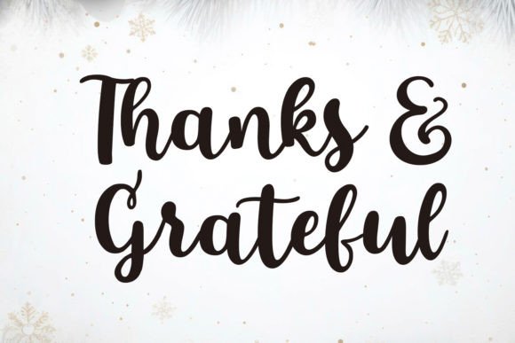 Happy Christmas Font - Image 5