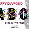 Happy Diamond Font
