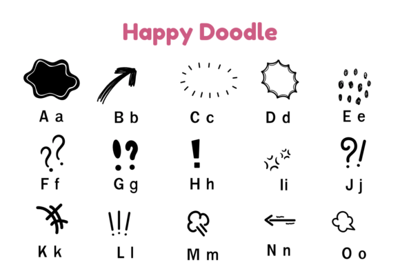 Happy Doodle Font - Image 5