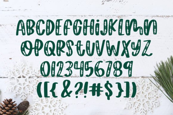 Happy Hollydays Font - Image 9