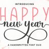 Happy New Year Duo Font