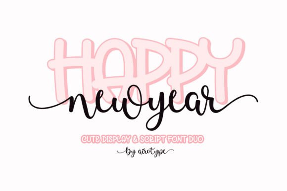 Happy New Year Font