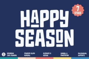 Happy Season Font