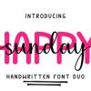 Happy Sunday Font