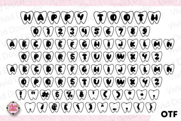 Happy Tooth Font - Image 2