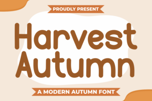 Harvest Autumn Font