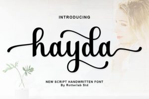 Hayda Script Font