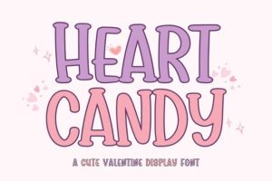Heart Candy Font