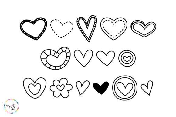 Heart Doodle 2 Font - Image 2