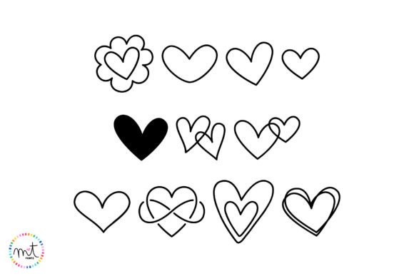 Heart Doodle 2 Font - Image 3