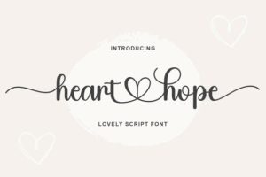 Heart Hope Font