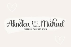 Alternative view of Heart Hope Font