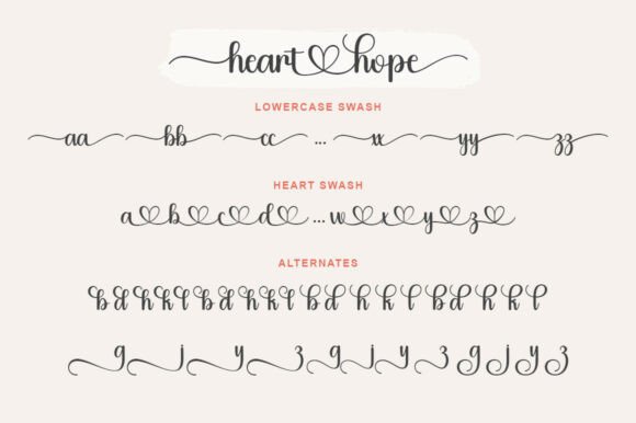 Heart Hope Font - Image 7