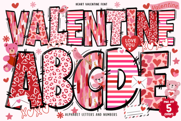 Heart Valentine Font