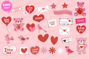 Alternative view of Heart Valentine Font