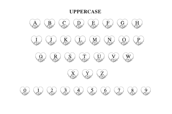 Heart Wedding Font - Image 8