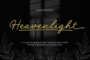 Heavenlight Font