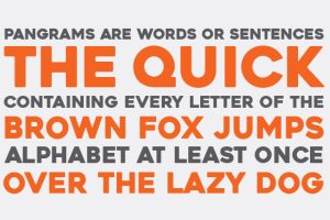 Alternative view of Heavitas Font