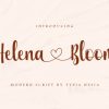 Helena Bloom Font