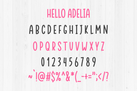 Hello Adelia Font - Image 6