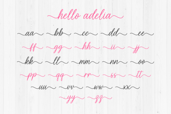 Hello Adelia Font - Image 8