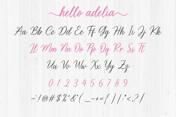 Hello Adelia Font - Image 7