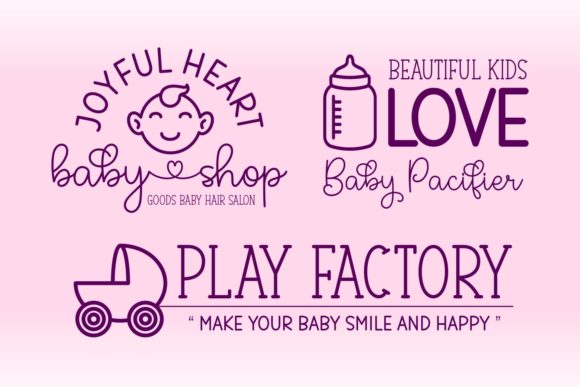 Hello Baby Stephanie Font - Image 2
