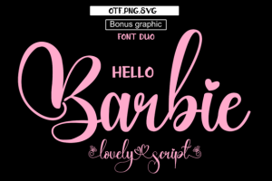 Hello Barbie Font